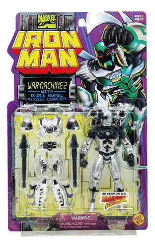 Toy Biz - 1996 - Iron Man - War Machine 2