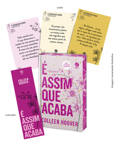 Assim Que Acaba, De Colleen Hoover. Série É Assim Que Acaba, Vol. 1. Editora Galera, Capa Dura, Edição 1 Em Português, 2023