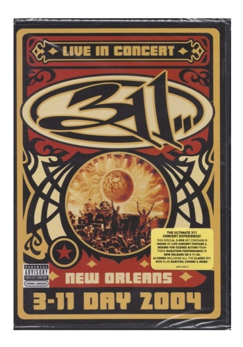 311 / Live In Concert New Orleans 3-11 Day 2004 Dvd