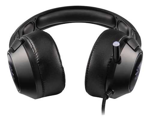 Imagen 3 de 3 de Audífonos gamer Onikuma K9 negro con luz rgb LED