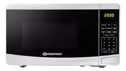 Microondas Daewoo D120d 20 Litros Digital Blanco Premium