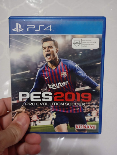 Jogo Mídia Física Pro Evolution Soccer Pes 2019 Para Ps4 (Usado)