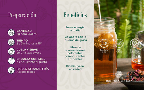 Té Negro Lavanda 200gr Molienda Sagrada