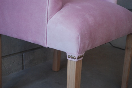Imagen 4 de 6 de Silla Sillon Cabecera Puntera Apoyabrazos Antimanchas Panne