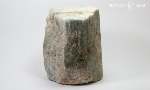 Imagen 2 de 3 de Piedra Cristal De Berilo En Bruto Pieza De Colección