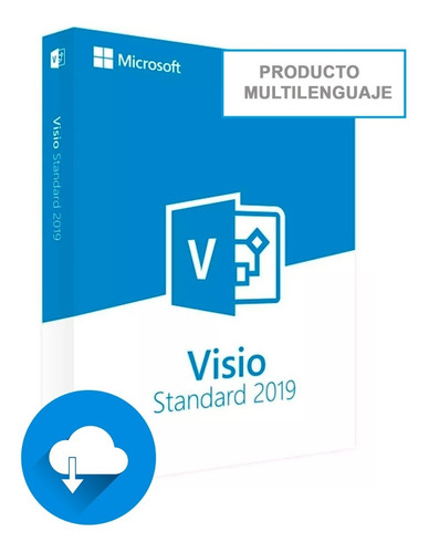 Office 2019 Licencia Microsoft Visio Standard 2019 1pc Esd