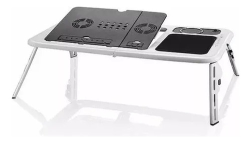 Mesa E-table Pc Portátil Con Ventilador Usb Porta Vasos