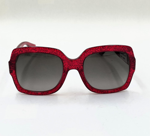 Lentes Gucci Urban Glitter Rojo