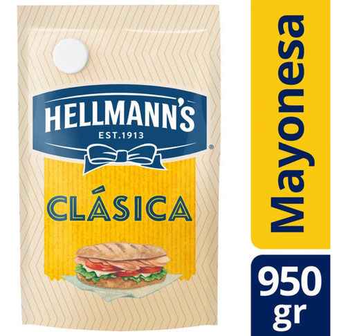 Pack X 8 Unid Mayonesa  Dp 950 Gr Hellmanns Mayonesas