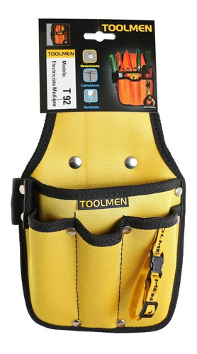 Imagen 3 de 5 de Porta Herramientas O Cartuchera Toolmen T92 Elect Mediano