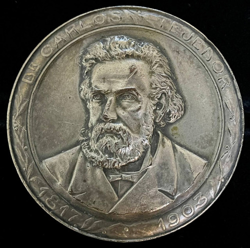 Medalla Buenos Aires. Carlos Tejedor, Monumento, 1909