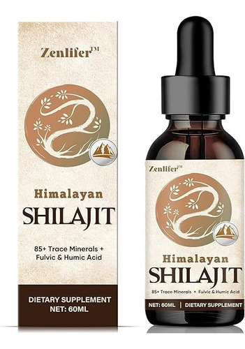 Zenlifer Himalayan Shilajit Liquido 60ml Apoyo Inmune