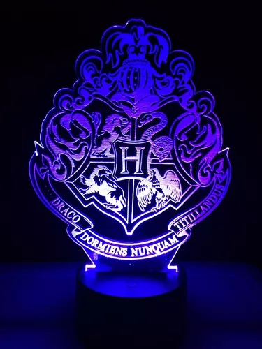 Lámpara Led Hogwarts Harry Potter - 3D Shop