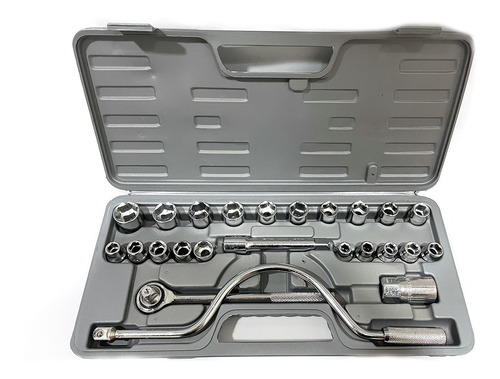 Autocle 25piezas Set De Herramientas Con Dados Y Matraca Msi