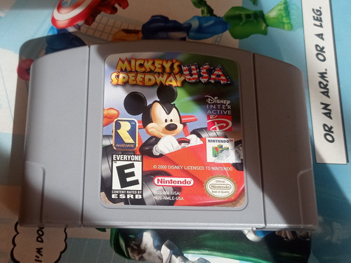 Mickey Speedway U.s.a Usado Nintendo 64 N64 