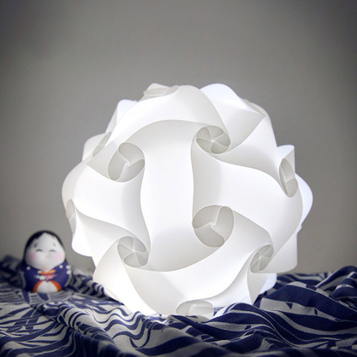 1 Lámpara Puzzle, Moderna Y Flexible, Pantalla De Techo