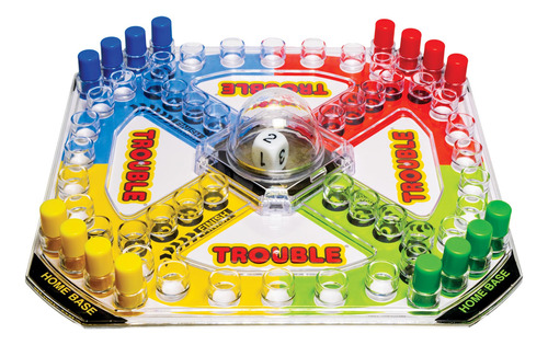 Juego De Mesa Winning Moves Games Classic Trouble Kids 5+