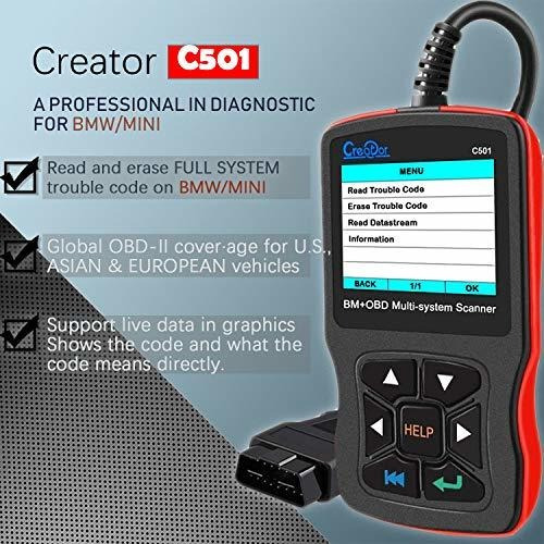 Escáner Obd2 Para Bmw Mini Con Reset De Sistemas.