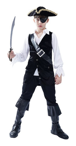 Dsplay Disfraz De Pirata Para Nios, Cosplay, Ropa De Bucaner