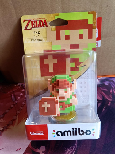 Amiibo The Legend Of Zelda Pixel Link (Usado)