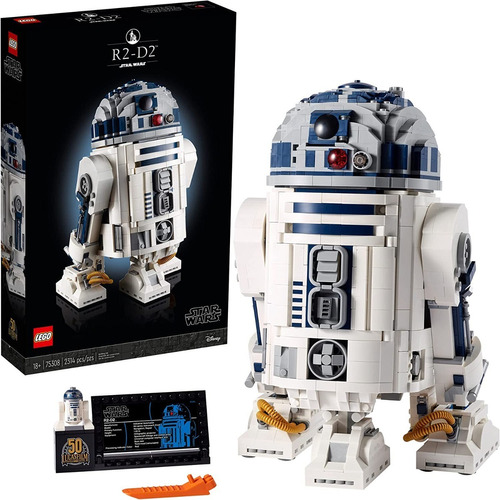 Lego 75308 Star Wars R2-d2 Kit De Construcción