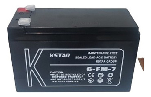 Bateria Kstar 12v 7ah 