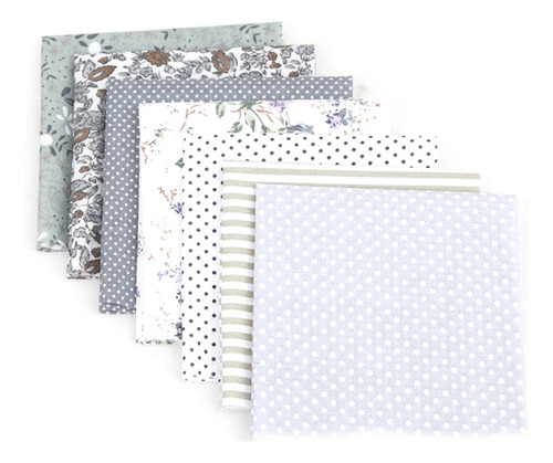 Juego De Tela De Algodón Con Estampado Floral Para Bricolaje