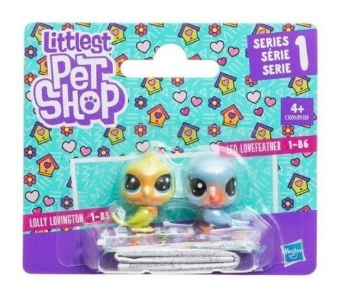 Muñeca Littlest Pet Shop X2 Serie 1 B9389 Original Hasbro