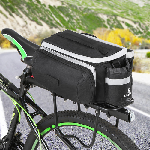 Bolsa Para Asiento Trasero De Bicicleta: Portaequipajes Y Po