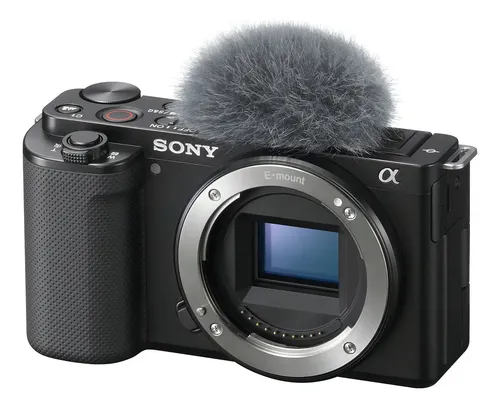 Câmera Mirrorless Vlog Sony Zve-10 24.2mp Uhd 4k30p