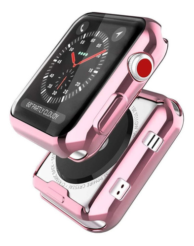 Funda Para Apple Watch Series Se 6 5 4 40mm Rosa