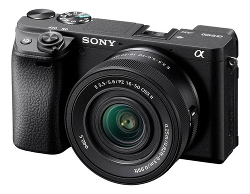 Cámara Mirrorless Sony Alpha 6400k Aps-c + Lente Selp16502