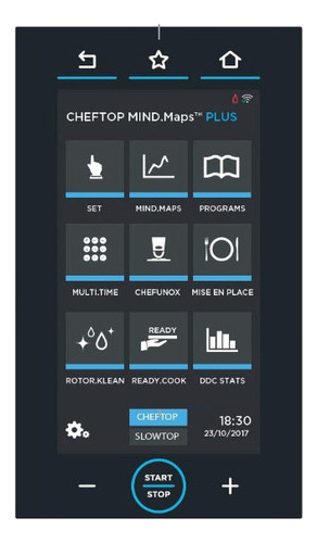 Painel Tela Mind.maps Plus Kpe1057a Placa Para Forno Unox