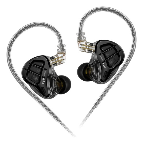 Kz Zar 1dd+7ba Auriculares Intrauditivos Con Cable Y Híbrida