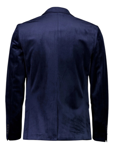 Saco Blazer De Pana Entallado Hombre