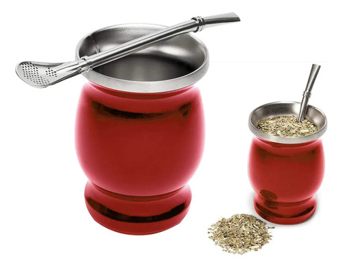 De Acero Inoxidable Mate Calabaza Taza De Tédoble Pared