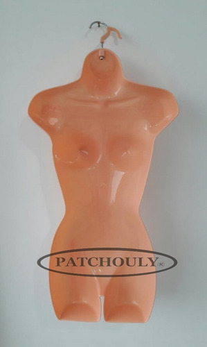 Maniqui Medio Torso Colgante Mujer Plastico Resistente Largo