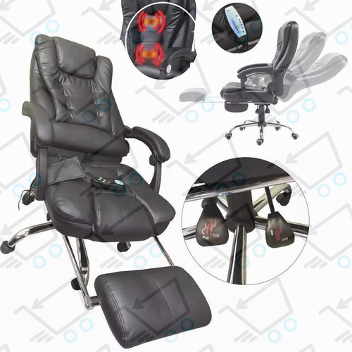 Imagen 3 de 5 de Sillon Con Apoyapies Regulable Cosmetologia Podologia Tattoo