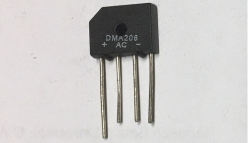 Nte 169 Puente Rectificador 2a 600v 4pin Dma206 Nte169 ***