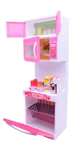 Cocina Con Microondas Linea Paloma O Barbie - El Duende Azul