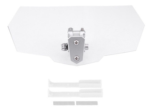 Imagen 9 de 9 de Extension Mica Fairing Deflector De Aire Para Parabrisas Spoiler De Motocicleta Moto Bmw Ktm Suzuki Honda Triumph