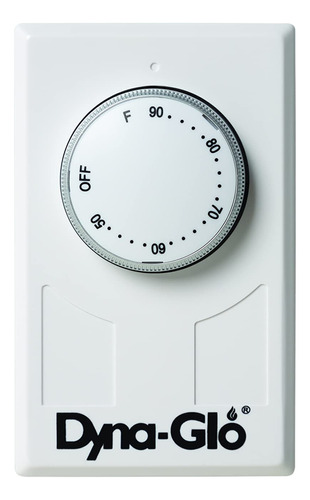 Dyna-glo Termostato Pared Doble Polo 28a 240v Color Blanco