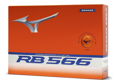 Pelotas De Golf Mizuno Rb 566 2024 Naranja