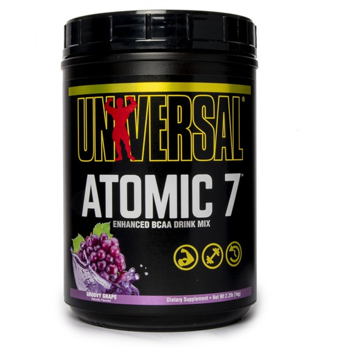 Atomic 7 Universal 1kg / BCAA + Glutamina + Taurina + Citrulina y Vit B 6