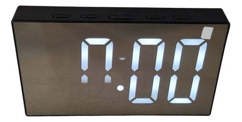 Reloj Luz Nocturna Digital Led Despertador Control Voz Alarm