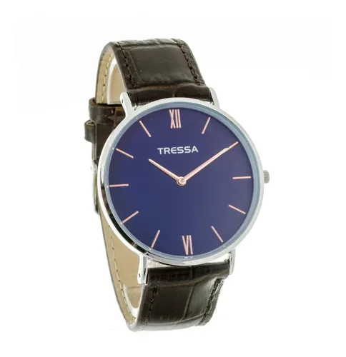 Reloj Tressa Hombre Malla De Cuero Garant a Oficial Env o gratis