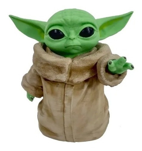 Figura Star Wars Baby Yoda Grogu Mediano 3d 11 Cm