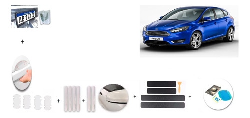  Combo De Accesorios De Protección Para  Ford Focus 2017