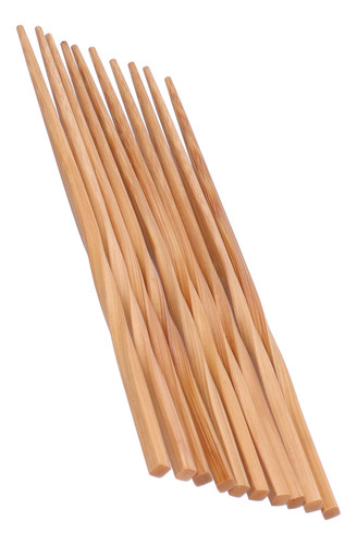 Juego De Palillos Bamboo Twist Para Restaurante Casero