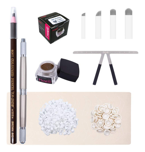 Microblading Kit-biomaser Maquillaje Permanente Tatuaje Ceja